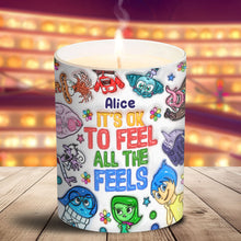 Load image into Gallery viewer, Personalized Scented Candle with Wooden Lid for Birthdays, Graduations, Gifts