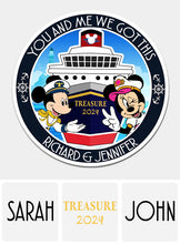 Load image into Gallery viewer, Personalized Mouse Magnet Custom Family Gift for Home