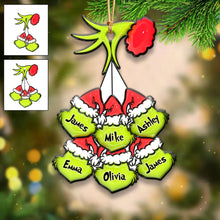 Load image into Gallery viewer, Personalized Mama Grinch Christmas Ornament Custom Name Gift