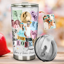 Load image into Gallery viewer, Personalized Couple Tumbler Custom Photo Gift for Anniversary