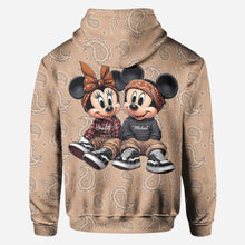Load image into Gallery viewer, Personalized All Over Shirt Cute Mouse Couple Gift for Anniversary