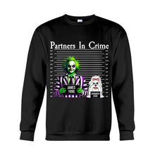 Load image into Gallery viewer, Personalized Partners In Crime T-shirt & Hoodie for Mom/Dad