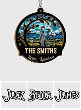 Load image into Gallery viewer, Personalized Starry Night Suncatcher Custom Family Name Gift