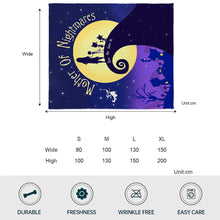 Load image into Gallery viewer, Personalized Nightmare Blanket Custom Name Gift for Mom