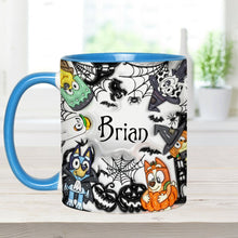 Load image into Gallery viewer, Personalized Halloween Accent Mug with Custom Name Gift