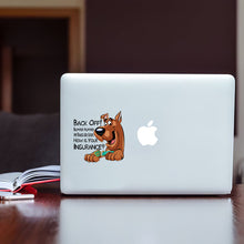 Load image into Gallery viewer, Personalized Cartoon Dog Bumper Sticker Decal for Cars - Fun Gift