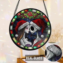 Load image into Gallery viewer, Personalized Stained Glass Suncatcher Unique Christmas Gift