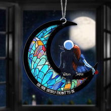Load image into Gallery viewer, Personalized Nightmare Suncatcher Gift for Couples - We Are Simply Meant To Be