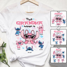 Load image into Gallery viewer, Custom Grandma Mouse T-shirt & Hoodie with Family Names | Personalized Gift