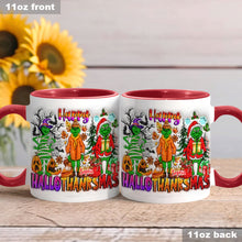 Load image into Gallery viewer, Personalized Grinch Accent Mug Custom Name Holiday Gift