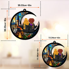 Load image into Gallery viewer, Personalized Always Sisters Suncatcher Ornament Gift for Besties