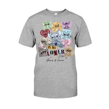 Load image into Gallery viewer, Personalized Couple T-shirt & Hoodie with Custom Names Gift for Her & Him