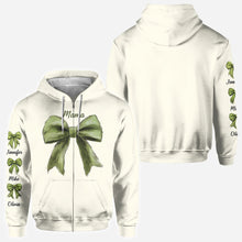 Load image into Gallery viewer, Personalized Mama Christmas All Over Shirt Custom Family Gift