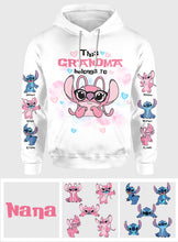 Load image into Gallery viewer, Custom Grandma All Over Shirt with Personalization - Unique Gift