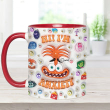 Load image into Gallery viewer, Personalized Two-Tone Accent Mug Custom Name Gift for Birthday