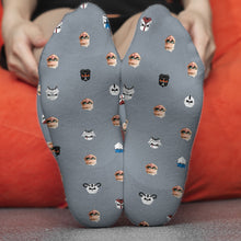 Load image into Gallery viewer, Personalized Dad Socks with Custom Photos for Father's Day Gift