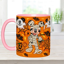 Load image into Gallery viewer, Personalized Halloween Accent Mug for Kids Custom Names