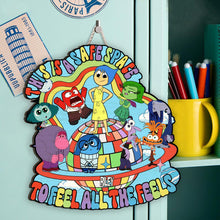 Load image into Gallery viewer, Personalized Custom Shaped Wood Sign 'Safe Space' for Home Decor