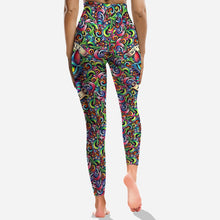 Load image into Gallery viewer, Personalized Cat Design Hoodie & Leggings Set for Women