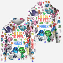 Load image into Gallery viewer, Personalized Hoodie & Leggings Set Custom Name Gift for Kids
