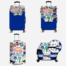 Load image into Gallery viewer, Personalized Luggage Cover Custom Name Colorful Design Gift