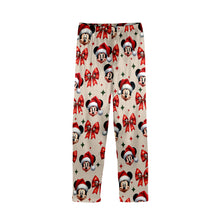 Load image into Gallery viewer, Personalized Cute Mouse Christmas Pajamas Button Down Set