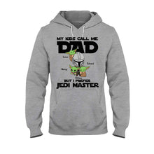 Load image into Gallery viewer, Personalized Jedi Master T-shirt & Hoodie Gift for Dad