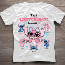 Load image into Gallery viewer, Custom Grandma Mouse T-shirt & Hoodie with Family Names | Personalized Gift