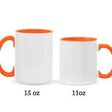 Load image into Gallery viewer, Personalized Accent Mug Custom Name Anxiety Coffee Gift