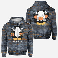 Load image into Gallery viewer, Funny Personalized Ghost Mouse All Over Shirt for Kids & Adults