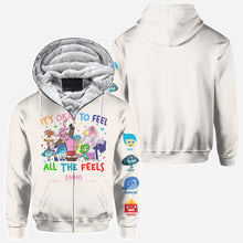 Load image into Gallery viewer, Personalized All-Over Shirt for Kids | Back to School Gift