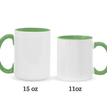 Load image into Gallery viewer, Personalized Accent Mug Custom Colleague Gift with Name