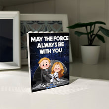 Load image into Gallery viewer, Personalized One-Sided Building Blocks Custom Name Gift for Star Wars Fans