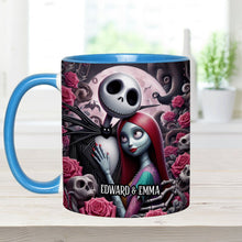 Load image into Gallery viewer, Personalized Nightmare Accent Mug Custom Names Gift for Couples