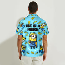 Load image into Gallery viewer, Personalized Minion Hawaiian Shirt Custom Name Gift for Him