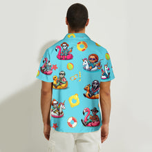 Load image into Gallery viewer, Personalized Horror Hawaiian Shirt Custom Name Gift for Him