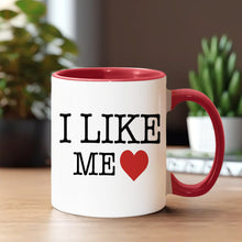 Load image into Gallery viewer, Personalized Accent Mug I Like Me Custom Photo Gift