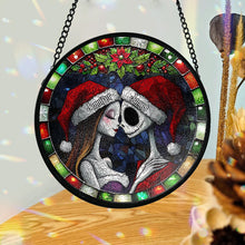 Load image into Gallery viewer, Personalized Stained Glass Suncatcher Unique Christmas Gift
