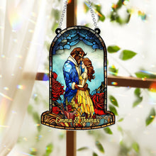 Load image into Gallery viewer, Personalized Couple Suncatcher Ornament Gift for Home Decor