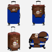 Load image into Gallery viewer, Personalized Adventure Luggage Cover Custom Name Travel Gift