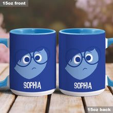Load image into Gallery viewer, Personalized Two-Tone Accent Mug Custom Name Gift
