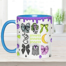 Load image into Gallery viewer, Personalized Accent Mug with Unique Design for Halloween Gift