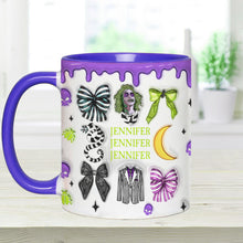 Load image into Gallery viewer, Personalized Accent Mug with Unique Design for Halloween Gift