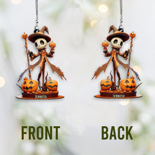 Load image into Gallery viewer, Personalized Halloween Car Ornament Custom Name Acrylic Gift