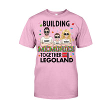Load image into Gallery viewer, Personalized Family T-Shirt and Hoodie with Custom Names Gift