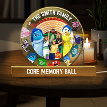 Load image into Gallery viewer, Personalized LED Night Light Custom Photo Gift for Family