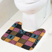 Load image into Gallery viewer, Personalized Nightmare Bathroom Curtain & Mats Set for Couples
