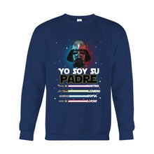 Load image into Gallery viewer, Personalized Yo Soy Su Padre T-shirt & Hoodie Gift for Dad