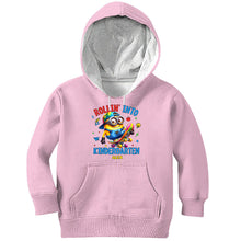 Load image into Gallery viewer, Personalized Kids T-Shirt Rollin Into Kindergarten Custom Name