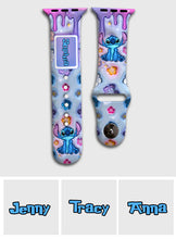 Load image into Gallery viewer, Personalized Ohana Apple Watch Band Custom Name Gift
